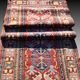 Tapis d'Orient Ghazni Kazak Afghanistan : 3.09 x 0.80 Mètres -Tapis de Couloir Entièrement fait main