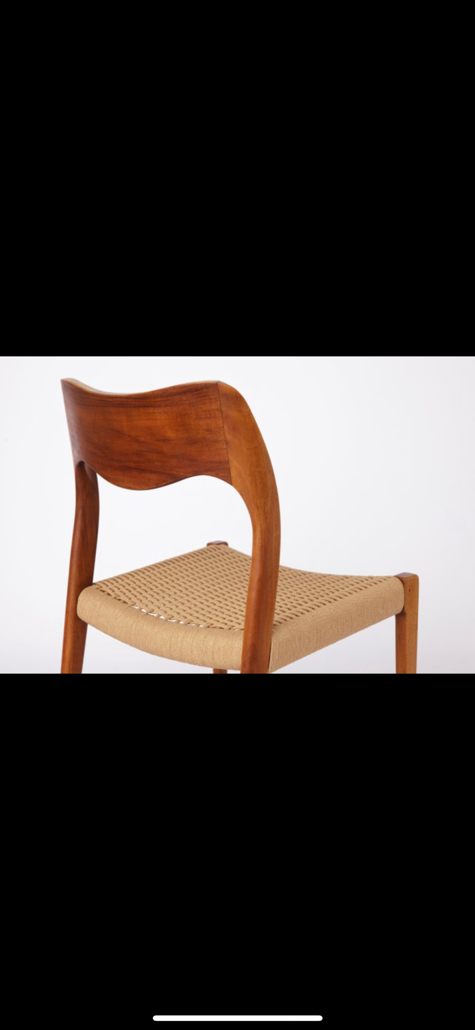 Niels O. Moller chair model 71