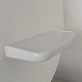 60s ceramic bathroom wall shelf