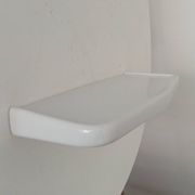 60s ceramic bathroom wall shelf