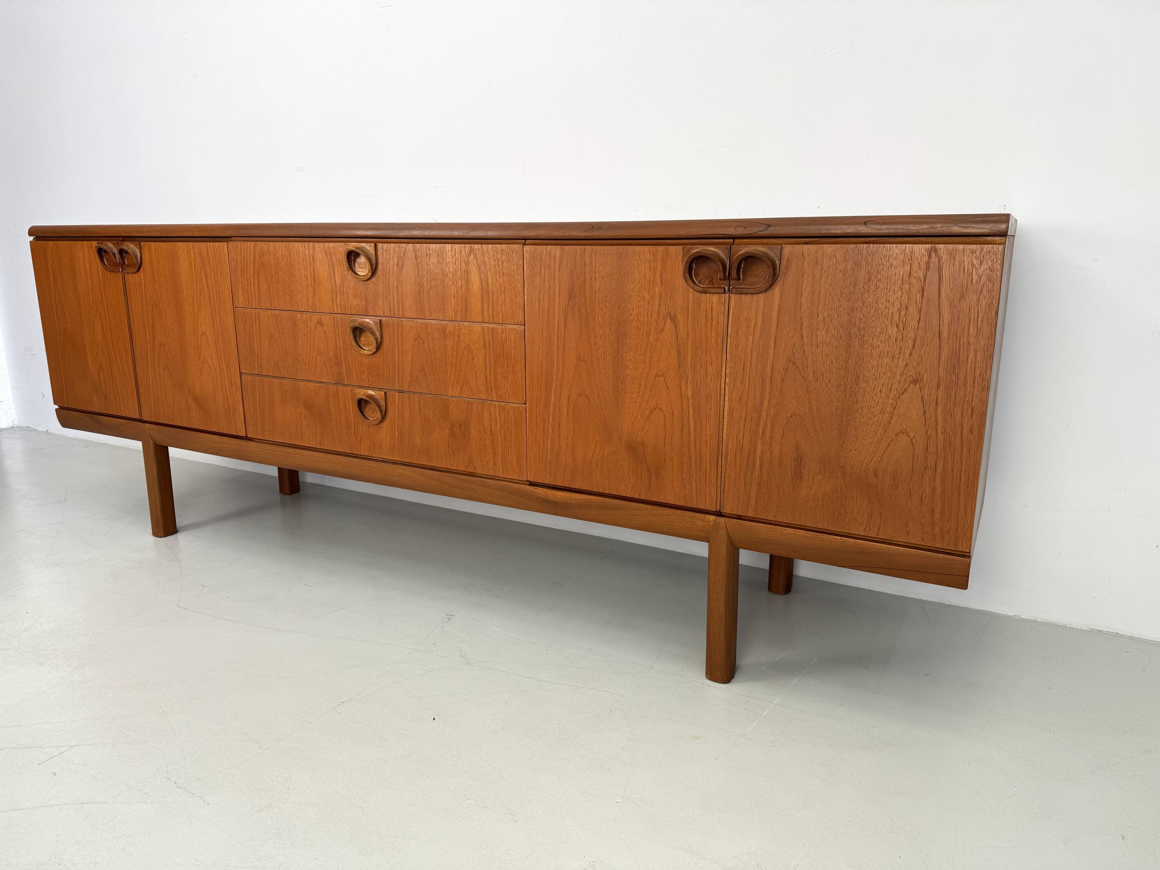 Unique vintage McIntosh sideboard designed by T. Robertson from the 1960s.