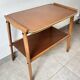 Sideboard / Vintage Scandinavian bar cart in teak (1960s)