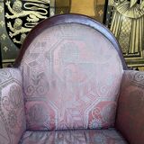 Pair of shepherdess armchairs Art Deco era