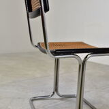 Vintage bauhaus style dining chairs, 1960s