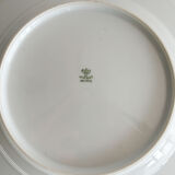 round porcelain dish from Limoges