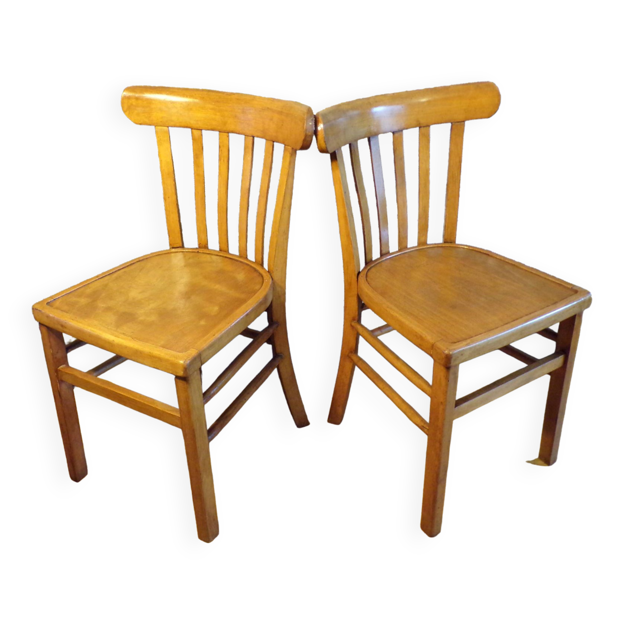 Pair of bistro chairs 1950