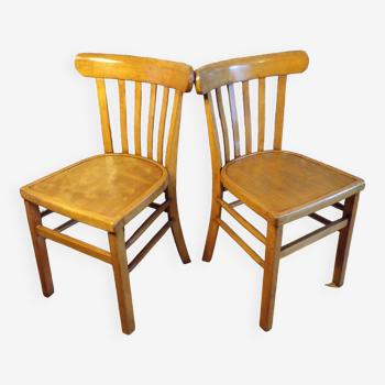Pair of bistro chairs 1950