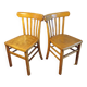 Pair of bistro chairs 1950