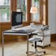 Table USM Haller gris anthracite – design suisse iconique