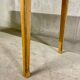 Light wood table