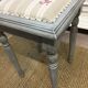 Tabouret bois et toile à matelas