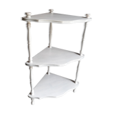 Etagère d'angle bois massif