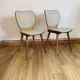 Paire de chaises vintage baumann