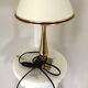 Brass base bedside lamp