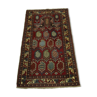 Tapis d’orient daghestan style caucasien 130 x 74 cm