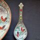 Large soup plate, bowl, salad bowl and ladle in Macao porcelain (19