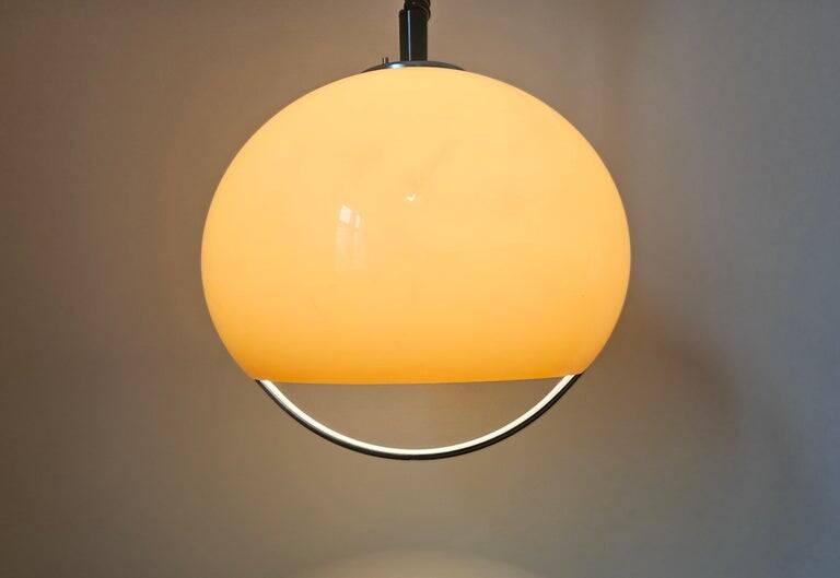 Midcentury Pendant Meblo, designed by Harvey Guzzini, Italy, 1970s