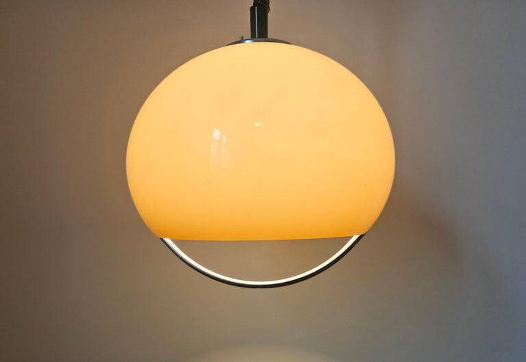Midcentury Pendant Meblo, designed by Harvey Guzzini, Italy, 1970s