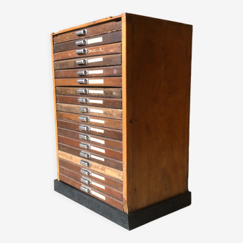 Old drawer loom furniture