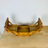 Working wooden sewing box 60s