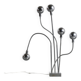 Hydra lamp by Pierre Folie for Jacques Charpentier, France circa 1970