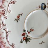 Late 19th century Limoges hand-painted undercuper of