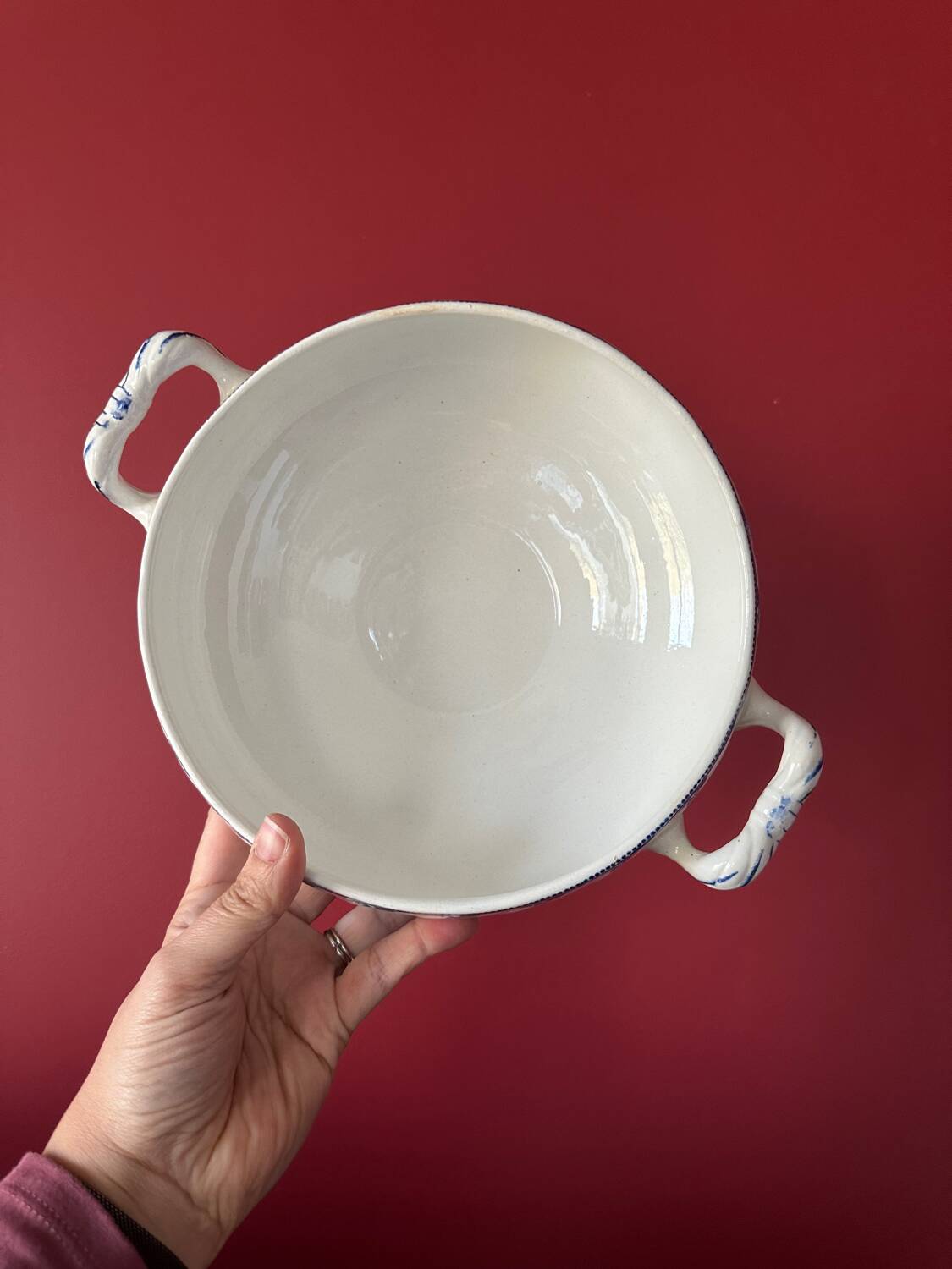 Antique Boch soup tureen