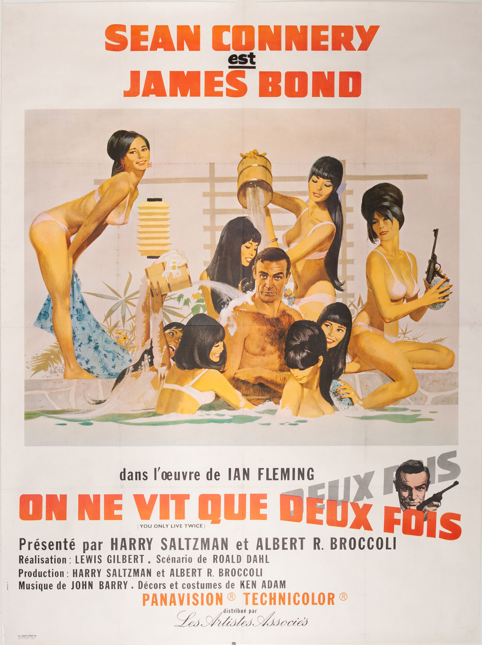 Original james bond poster
