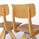 Pair of Vintage Casala Swivel Chairs, 1970s German Industrial Beechwood