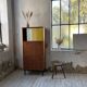 Modernist teak secretary desk, 1950s