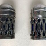 Set of 2 silver metal salts