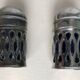 Set of 2 silver metal salts