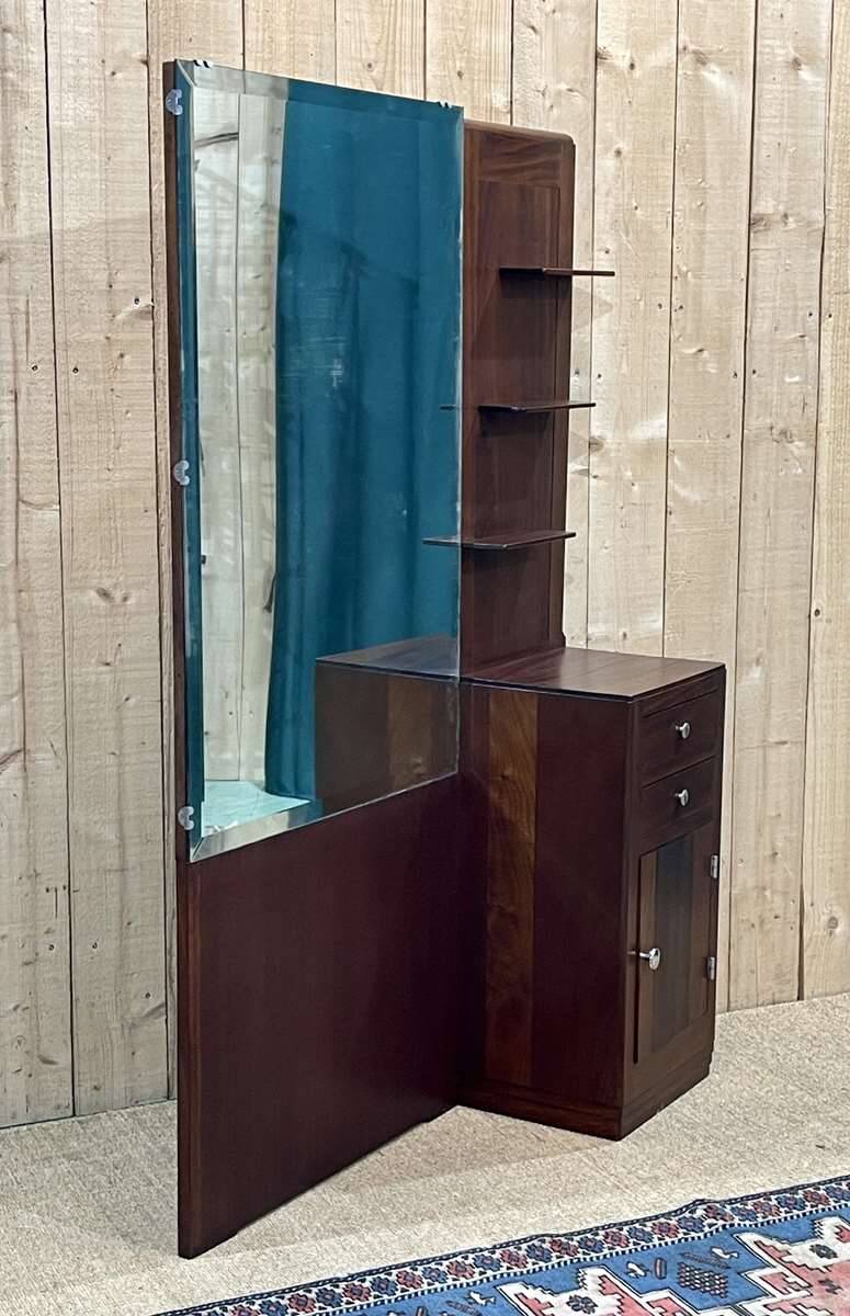 1930s Art Deco mahogany dressing table