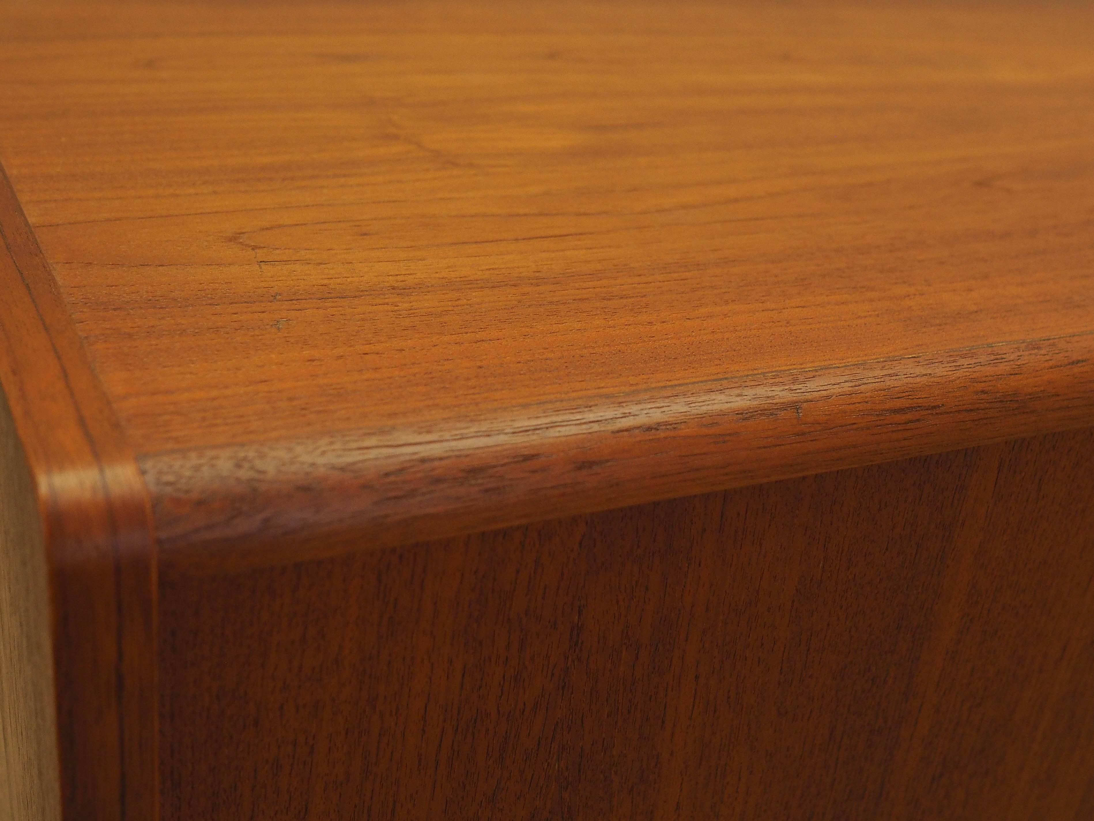 Teak sideboard, Danish design, 1970s, made in Denmark