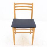 Set of Four Midcentury Dining Chairs, Scandinavian Design, 1970s