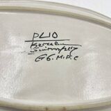 Plat ovale Keraluc Quimper