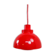 Nordisk Solar red hanging lamp, 1970s