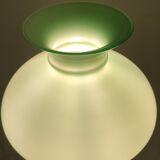 Glass and bronze table lamp, Spain, 1950