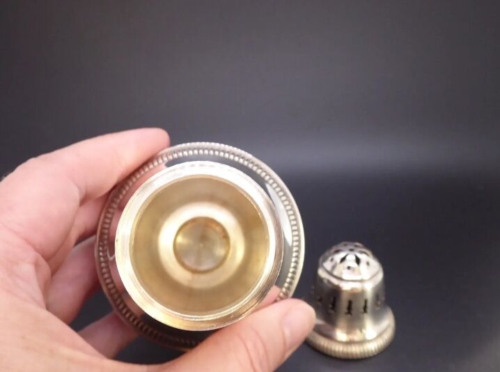 Silver metal sprinkler