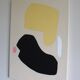 Original abstract on stretched canvas "soft balance"