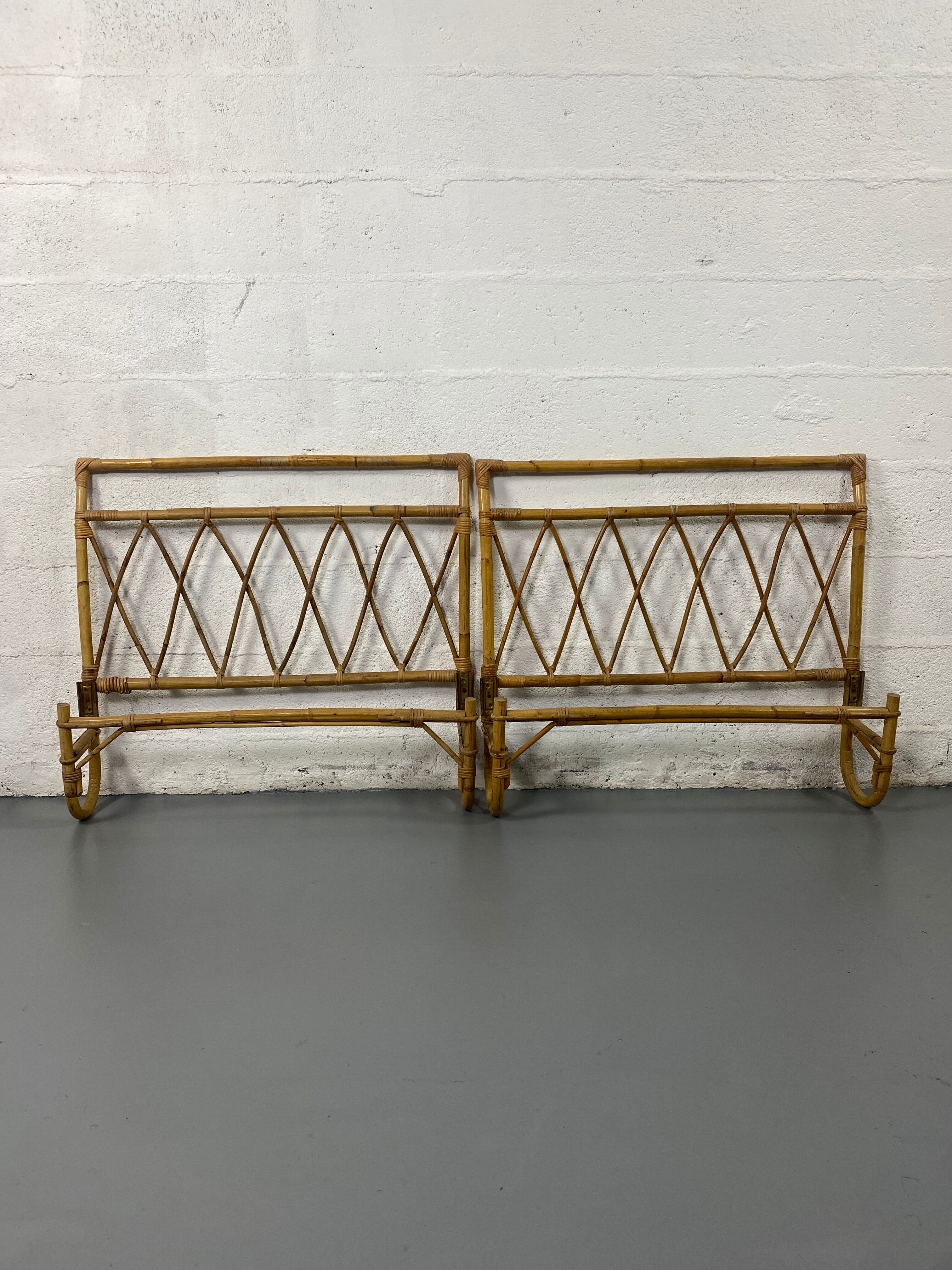 Bamboo headboard and legs