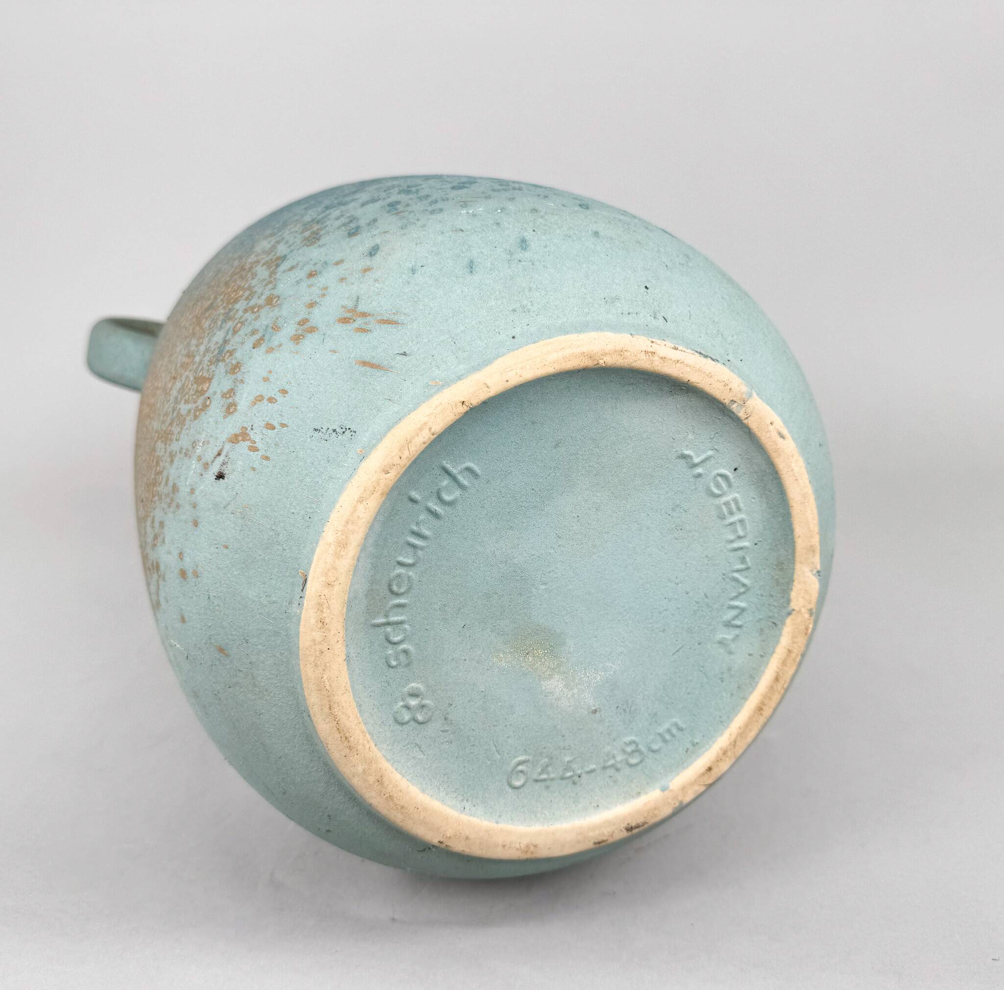 Large German Pottery Floor Vase by Scheurich Keramik, 1970's