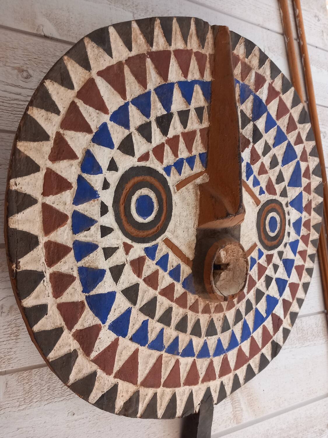 Sun mask from Burkina Faso