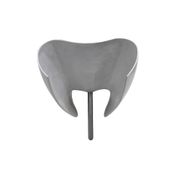 Chaise en feutre blanc moderne conçue par Marc Newson, Italie années 90.