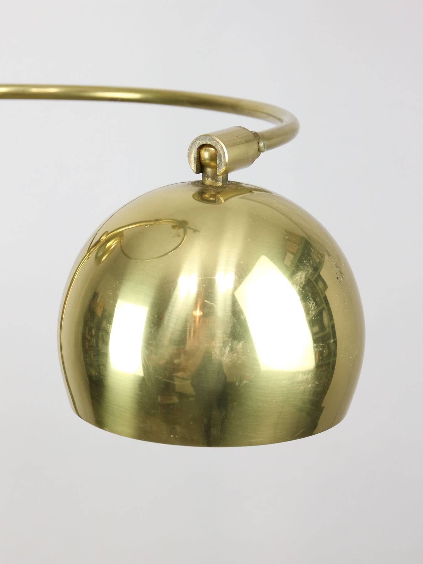 Vintage Italian Brass Ceiling Chandelier