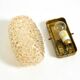 Beautiful original Mid Century Modern glass bubble wall lamp