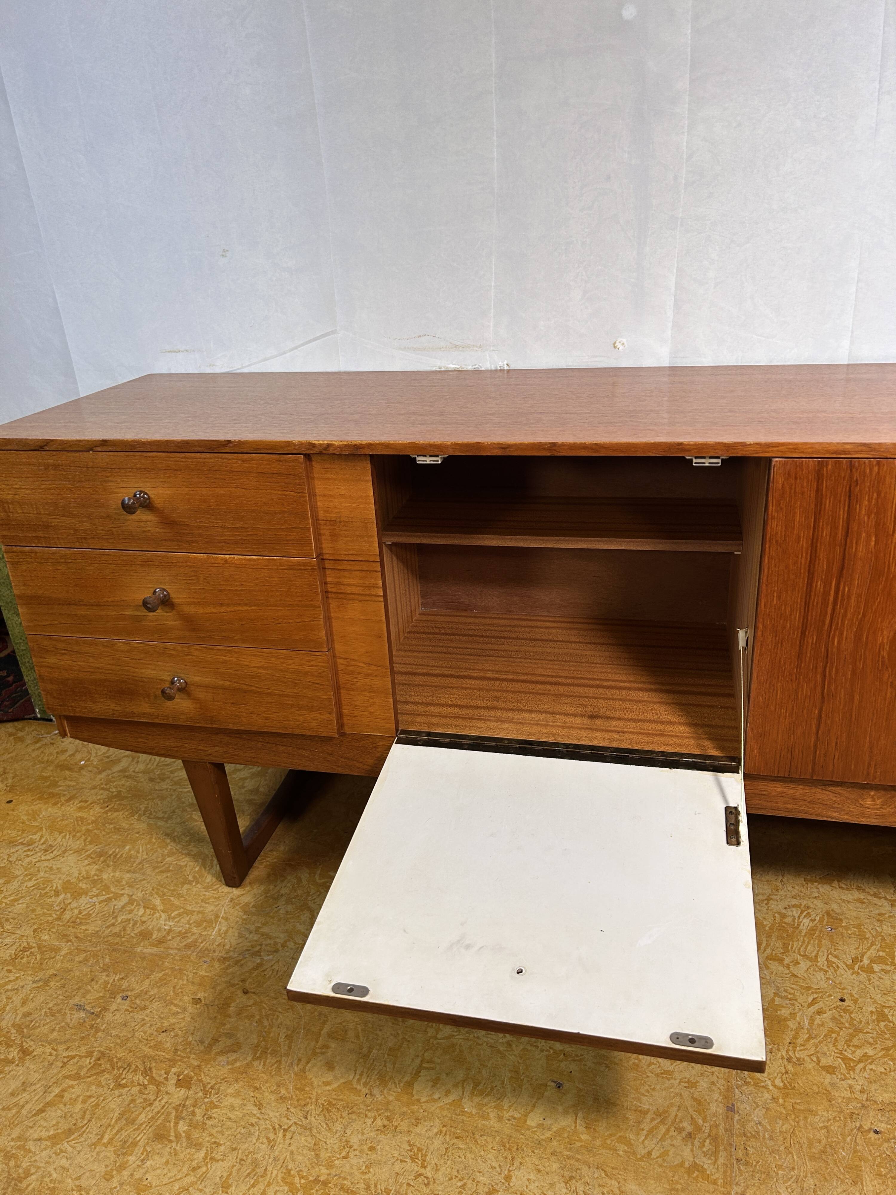 Mid-Century Retro Vintage Teak Sideboard by Beautility 1960s