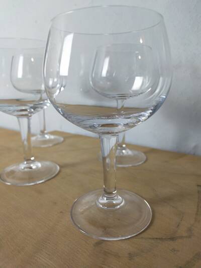 4 large crystal glasses from Arques - 71.5 cl