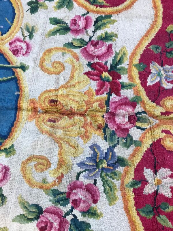 Old carpet soap spain handmade 275 x 555 cm