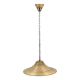 Lampe à suspension Pencil Split Reed, rotin, bambou et laiton, Italie, années 1970